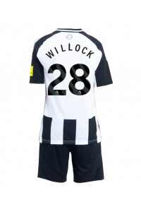 Newcastle United Joe Willock #28 Babytruitje Thuis tenue Kind 2024-25 Korte Mouw (+ Korte broeken)